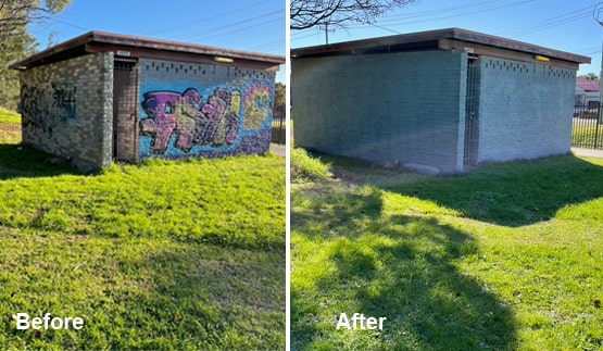 Graffiti Removal Building